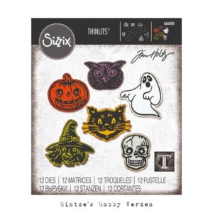 Sizzix/Tim Holtz Die – Retro Halloween