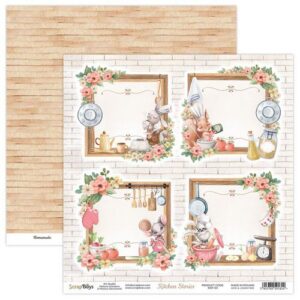 Scrapboys Scrapark – 30,5 x 30,5 cm – Stories paper sheet 03