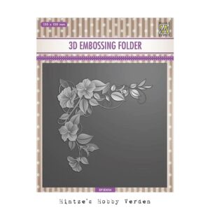 NS 3D Embossingfolder – Flower Corner-1