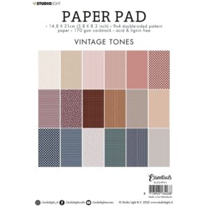 Studio Light Paper Pad – Vintage Tones