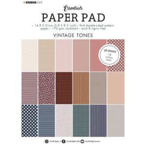 Studio Light Paper Pad – Vintage Tones