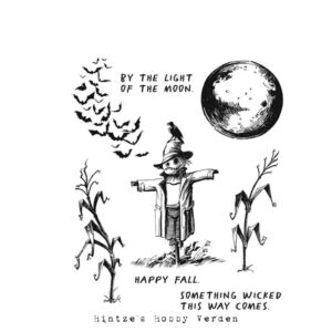 Tim Holtz Cling Stamp – The Scarecrow