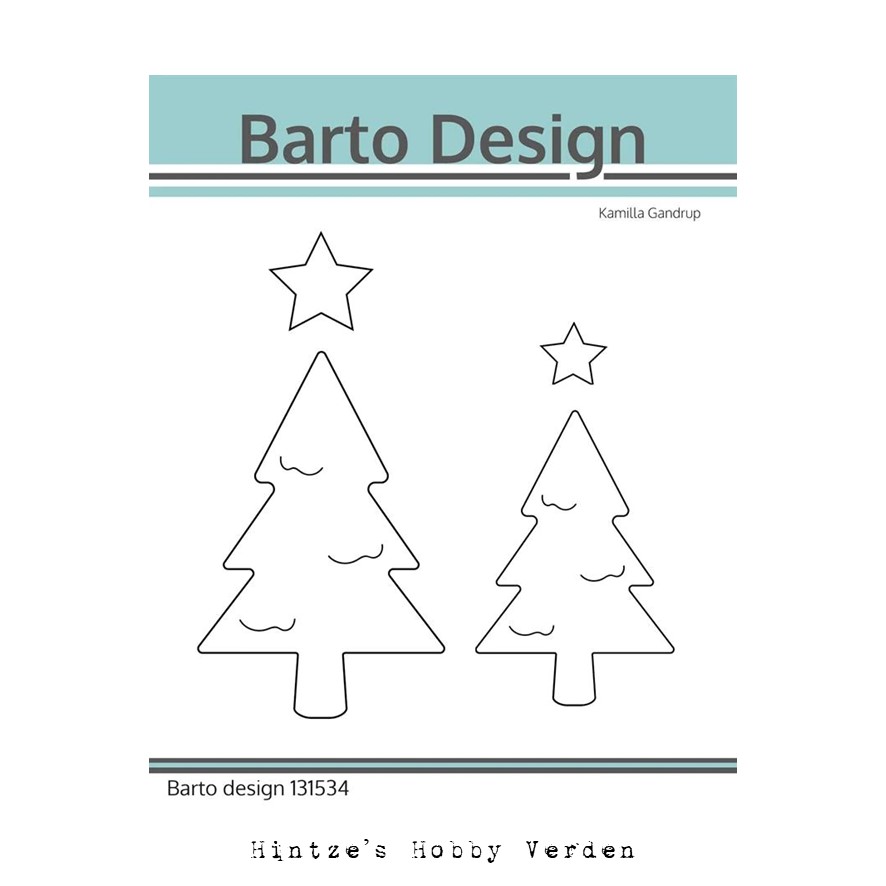 Barto Design Stempel – Christmas Tree w/Stump
