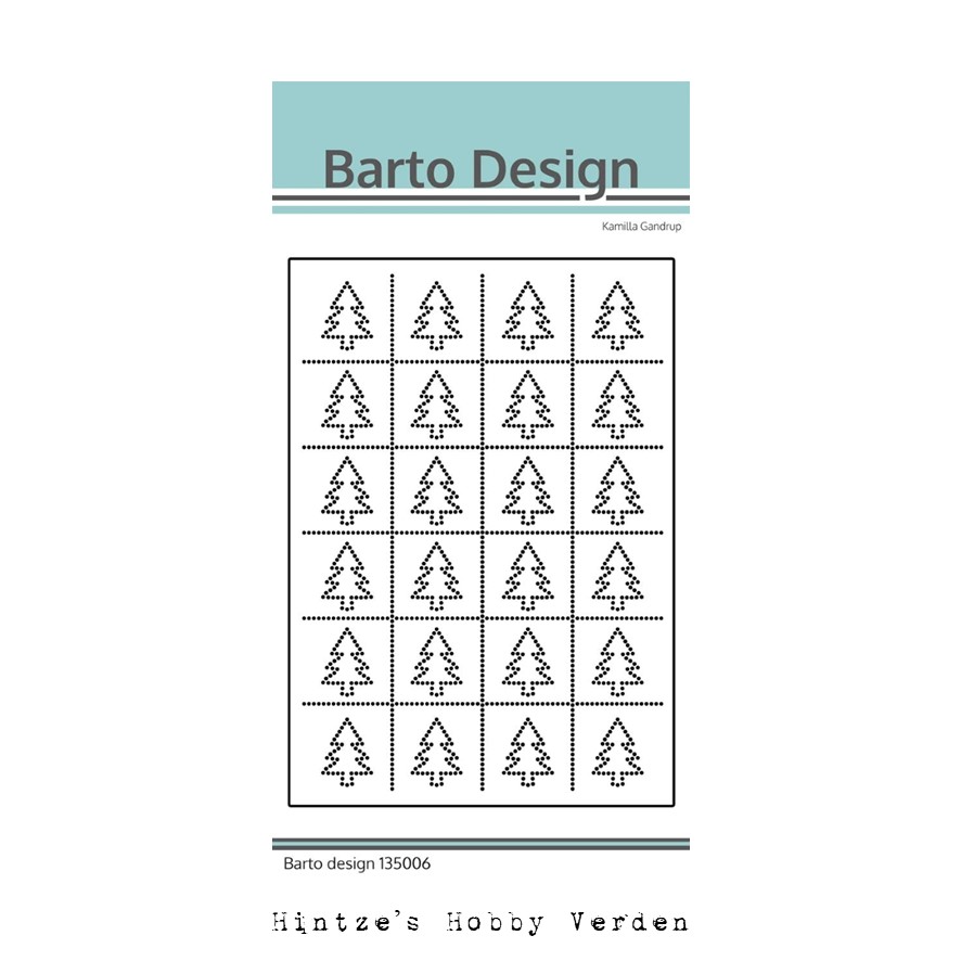 Barto Design Die – Christmas Tree – Background