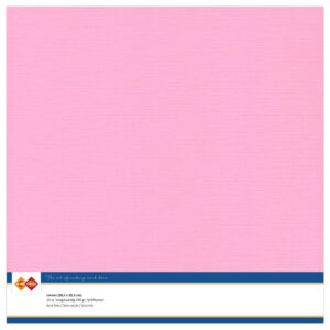 10 ark Linnen karton, 30,5 x 30,5 cm – Pink