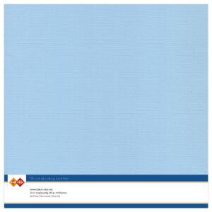 10 ark Linnen karton, 30,5 x 30,5 cm – Soft Blue