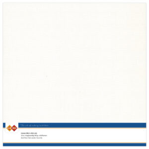 10 ark Linnen karton, 30,5 x 30,5 cm – Off White