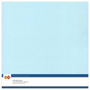 10 ark Linnen karton, 30,5 x 30,5 cm – Baby Blue