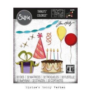 Sizzix/Tim Holtz Die – Celebrate Colorize