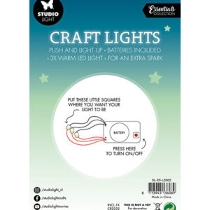 Studio Light  Craft lights – Incl. Batteri
