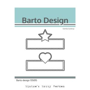 Barto Design Die – Star & Heart Banners