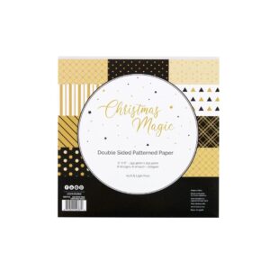 Craft Perfect Paperpad – 15,24 x 15,24 cm – All that Glitters (mønsterpapir)