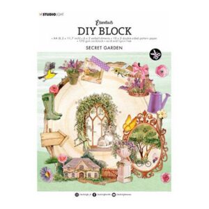 Studio Light DIY Block – Secret Garden