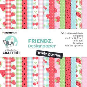 Studio Light Paperpad – Fruity Garden