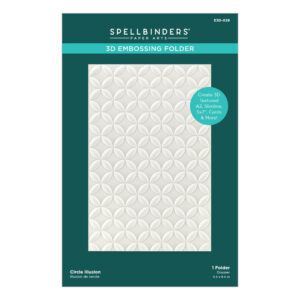 Spellbinders 3D Embossing Folder – Circle Illusion