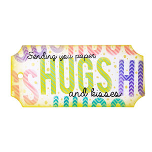 Studio Light Stecil og stempel – Hugs sentiments Essentials nr.04