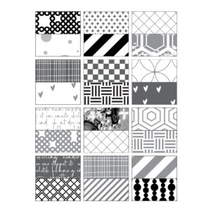 Design5 Paperpad – 11×21 cm Cosmo Grey