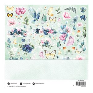 Studio Light Paperpad – 30,5×30,5 cm Blooming Butterfly