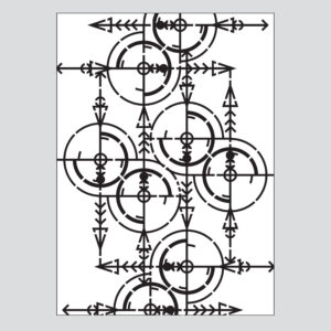 Design5 Stencil – Geometrisk