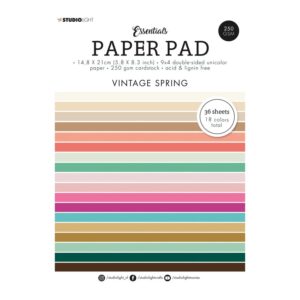 Studio Light Paperpad – Vintage Spring