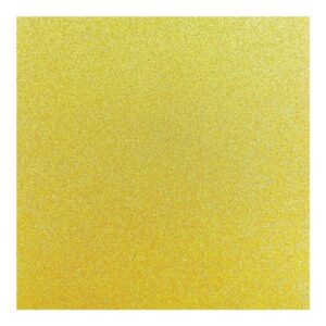1 ark Craft Perfect Glitterkarton – Sherbert Lemon