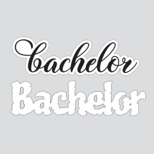 Design5 Die – Bachelor m. skygge