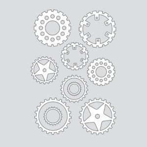 Design5 Die – Små tandhjul