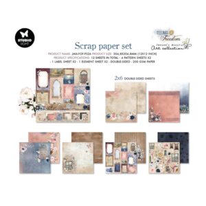 Studio Light Paperpad – 30,5×30,5 cm Feelings of Freedom