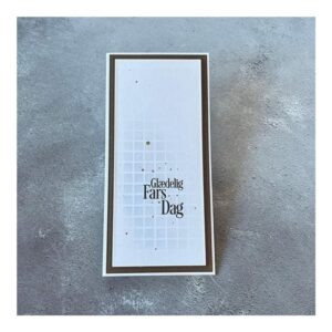 Simple and Basic Stempel – Glædelig fars dag