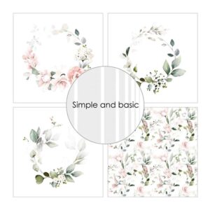 Simple and Basic Design Papers 15x15cm – Soft Spring