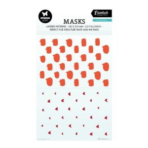 Studio Light Stencil – Love Pattern
