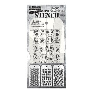 Tim Holtz Stencil – Mini Stencil Set #55