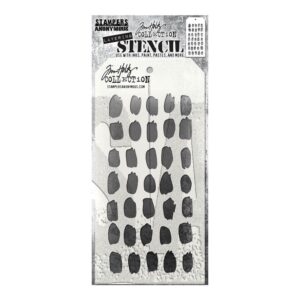 Tim Holtz Stencil – Brush Mark