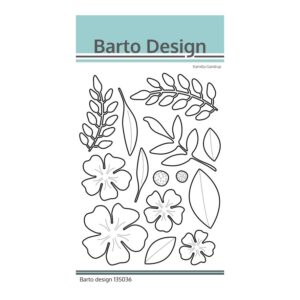 Barto Design Die – Flower & Leaves