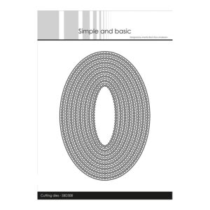 Simple and Basic Die – Circle Edges – Oval