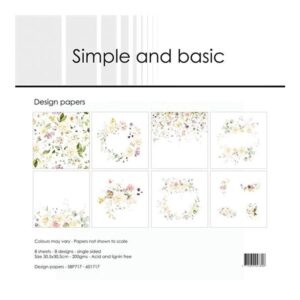 Simple and Basic Design Papers 30,5×30,5cm – Spring Feelings