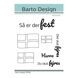 Barto Design Stempel – Danske tekster