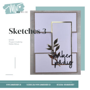 Made With Love Die – Sketches 3