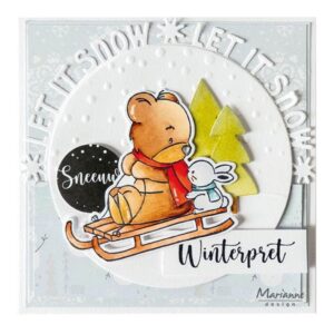 Marianne Design Stempel og Die – Bear & Rabbit