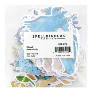 Spellbinders Printed Die Cuts – Floral Friendship