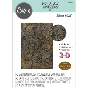Sizzix 3D Embossingfolder – Keys