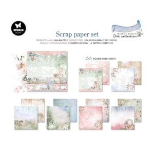 Studio Light 12×12 Inch Scrap Paper – Romantic Moments