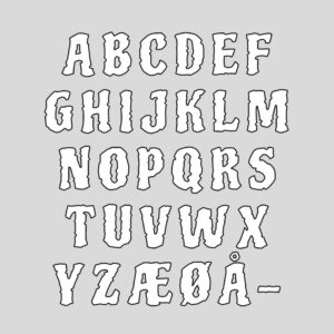 Design5 Die – Street alfabet