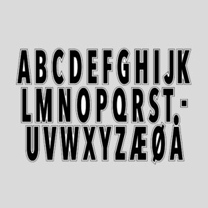 Design5 Die – Stort alfabet