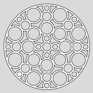 Design5 Die – Cirkel med små cirkler