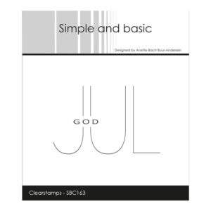 Simple and Basic Stempel – God Jul