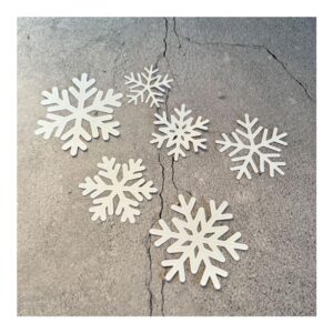 Simple and Basic Die – Snowflakes