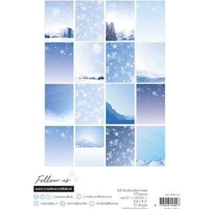 Studio Light Paperpad – Snowflake Kisses